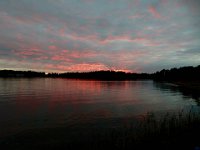 Sunset on Seurasaari, Helsinki